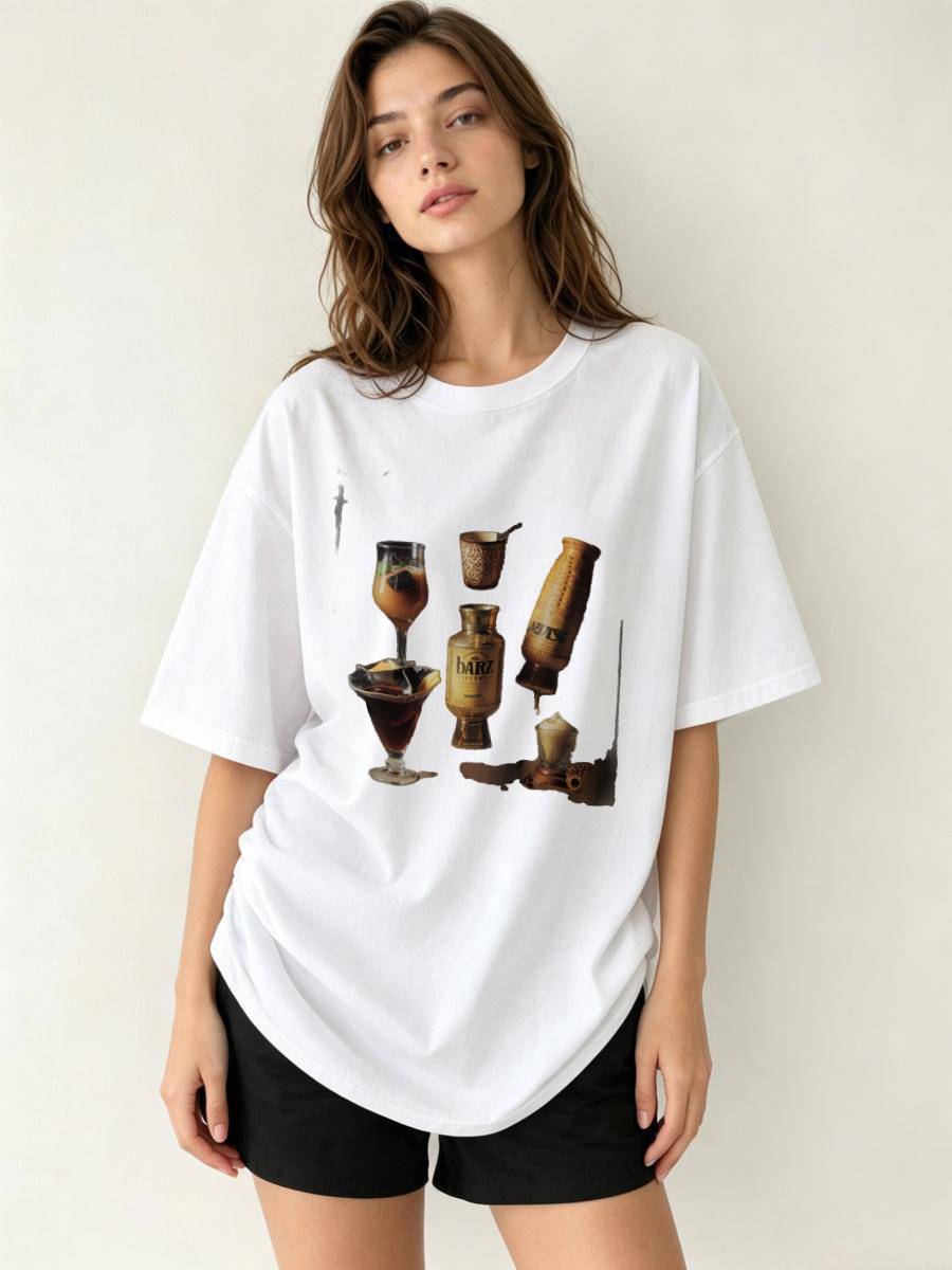 Japanese Street Fashion Female - เสื้อยืดพิมพ์ลายอักษรญี่ปุ่น แนวอนิเมะ มังงะ โอตาคุ วัฒนธรรมป๊อป เอเชีย