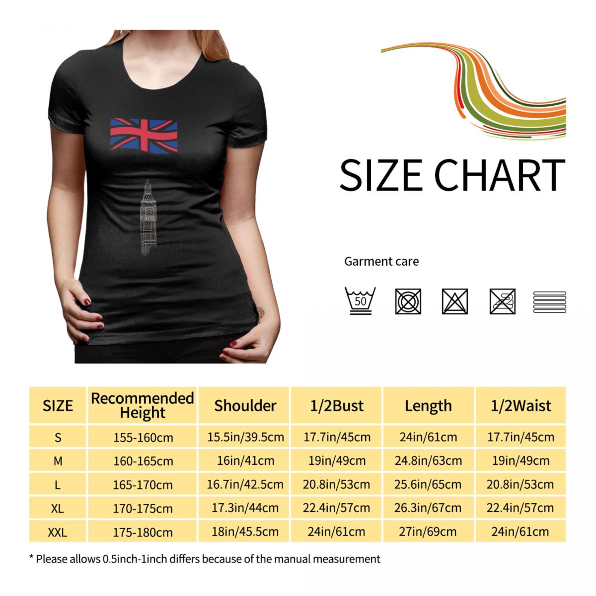 ต้องมีเสื้อยืดผู้หญิงลายผจญภัย - Street Fashion In London บทวิจารณ์และราคา
