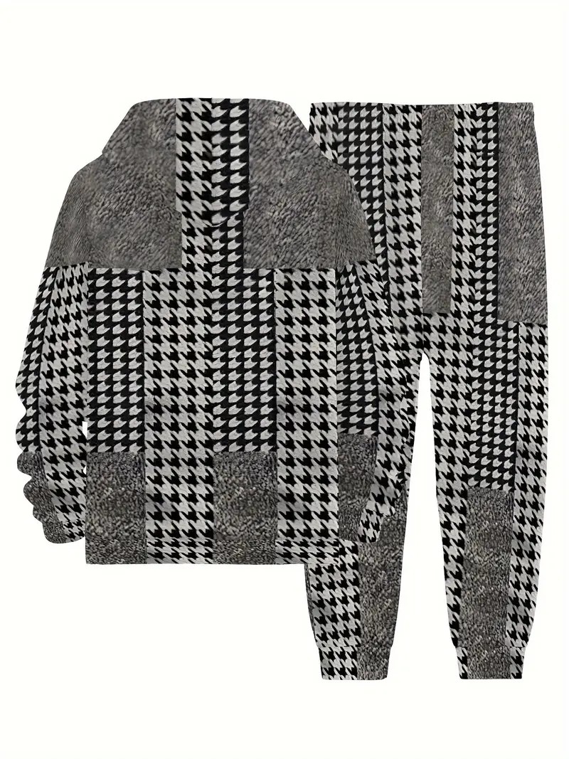ชุดเสื้อฮู้ดผู้ชายลายพิมพ์ 3D  - Street Fashion Winter บทวิจารณ์และราคา