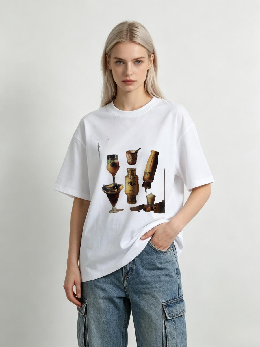 เสื้อยืดพิมพ์ลายอักษรญี่ปุ่น แ - Japanese Street Fashion Female บทวิจารณ์และราคา