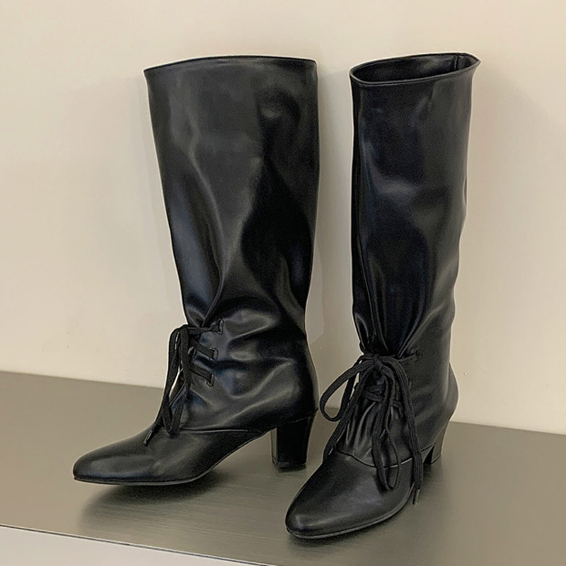 รองเท้าบูทแฟชั่นฤดูหนาวสำหรับผ - Street Fashion Winter บทวิจารณ์และราคา
