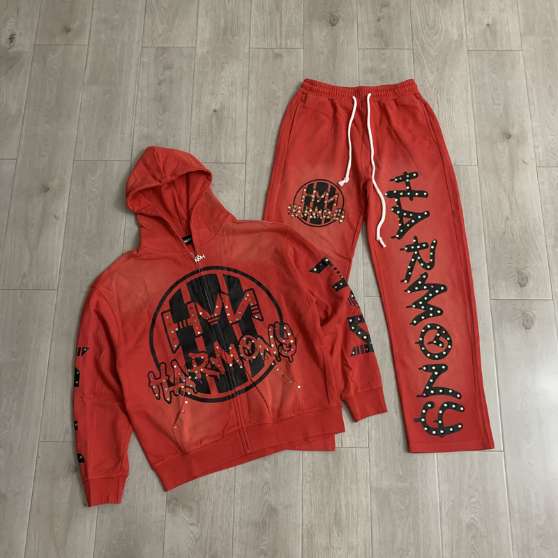 ชุดเสื้อฮู้ดและกางเกงแบรนด์แฟช - Street Fashion Winter บทวิจารณ์และราคา