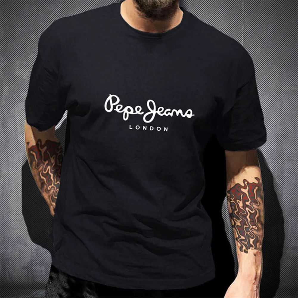 เสื้อยืดผู้ชายเปเป้ ยีนส์ ลอนด - Street Fashion In London บทวิจารณ์และราคา
