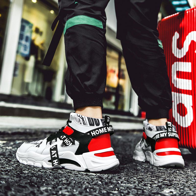 ขนาดใหญ่ขนาดสูง Chunky รองเท้า - Street Fashion Online Shopping บทวิจารณ์และราคา