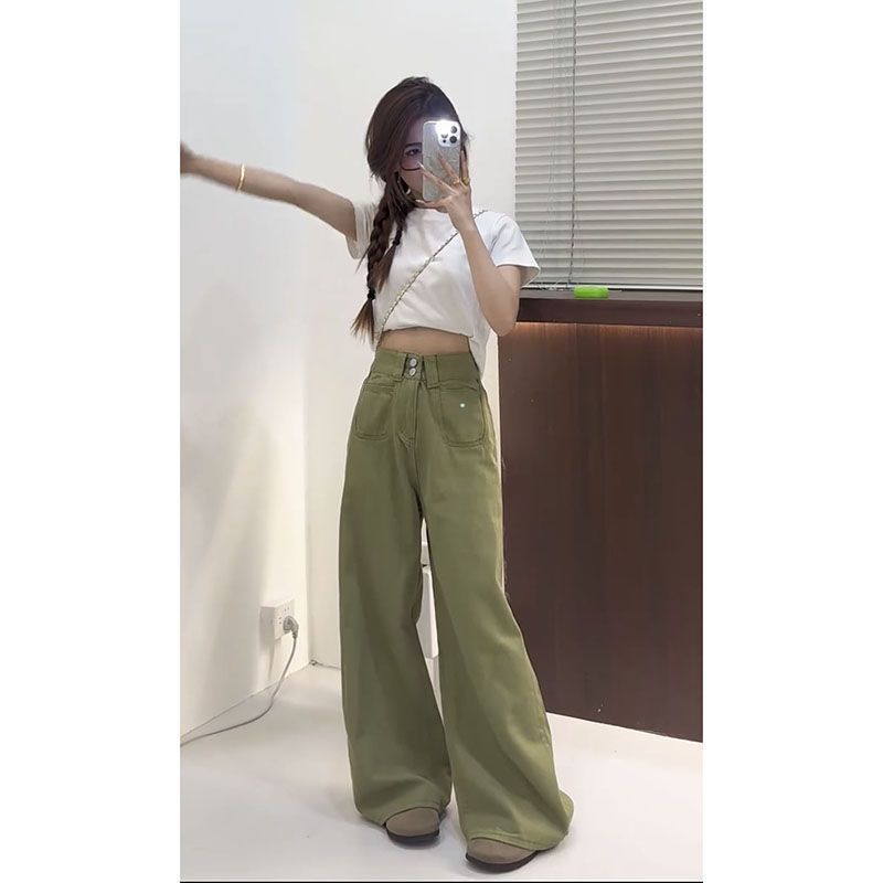 กางเกงยีนส์ผู้หญิง เสื้อผ้าวิน - Japanese Street Fashion Female บทวิจารณ์และราคา