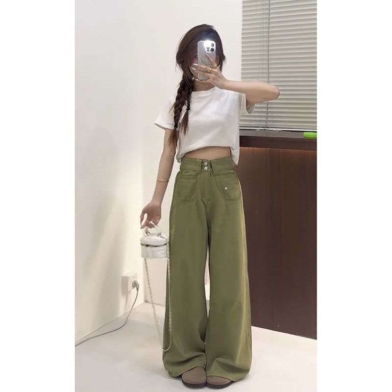 กางเกงยีนส์ผู้หญิง เสื้อผ้าวิน - Japanese Street Fashion Female บทวิจารณ์และราคา