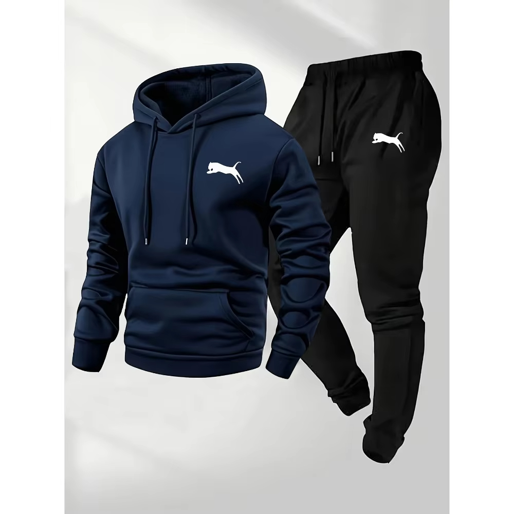 ชุดเซ็ตเสื้อฮู้ดและกางเกงขายดี - Street Fashion Winter บทวิจารณ์และราคา