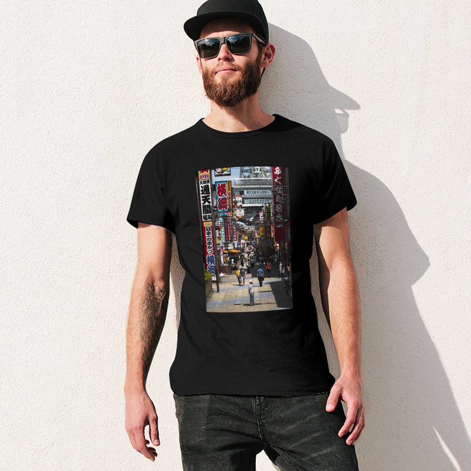 เสื้อยืดแฟชั่นสตรีทสไตล์ลำลองจ - Street Fashion Osaka บทวิจารณ์และราคา